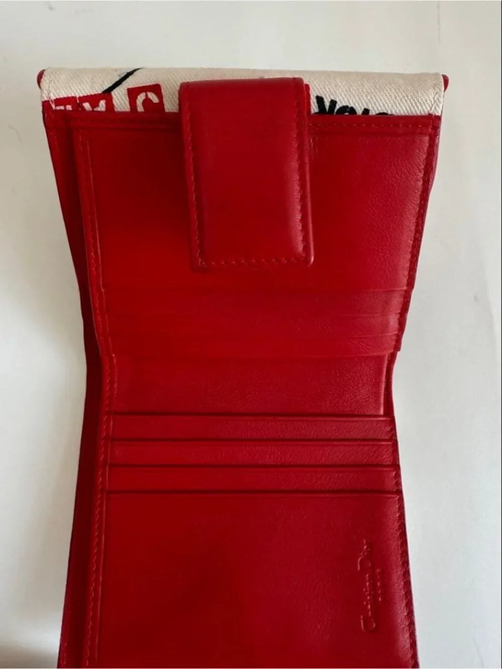 Dior Hardcore Record Print Bifold Wallet